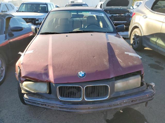 WBACA5321RFG11623 - 1994 BMW 318 I RED photo 5