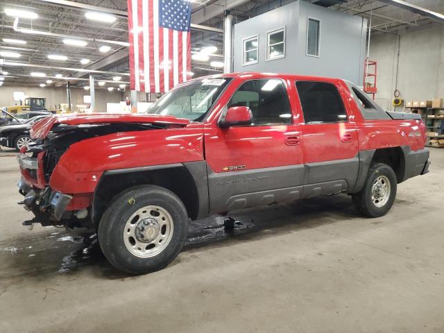 3GNGK23GX3G344956 - 2003 CHEVROLET AVALANCHE K2500 RED photo 1