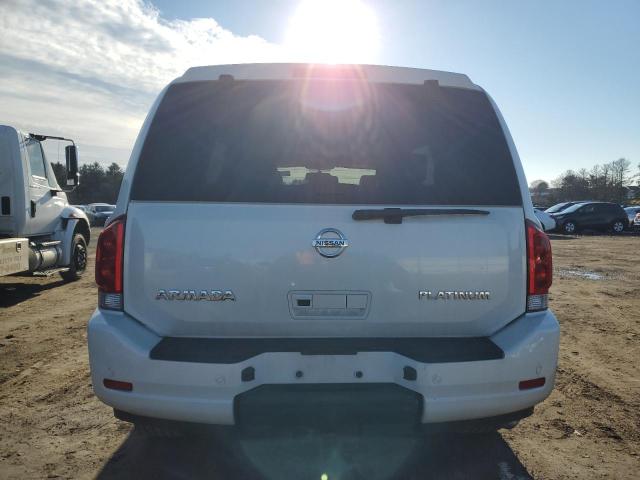 5N1AA0NC8EN612506 - 2014 NISSAN ARMADA SV WHITE photo 6