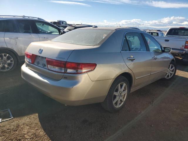 1HGCM66514A097573 - 2004 HONDA ACCORD EX GOLD photo 3