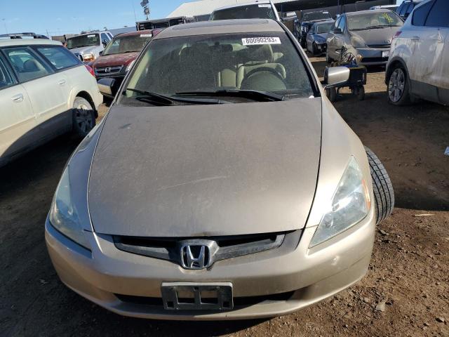 1HGCM66514A097573 - 2004 HONDA ACCORD EX GOLD photo 5