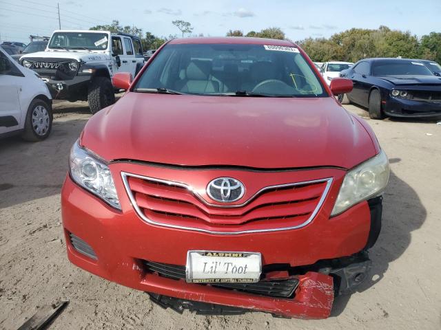 4T1BF3EK9BU722545 - 2011 TOYOTA CAMRY BASE RED photo 5