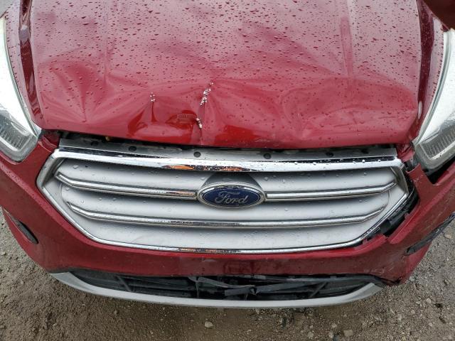 1FMCU9G93HUD97617 - 2017 FORD ESCAPE SE RED photo 12