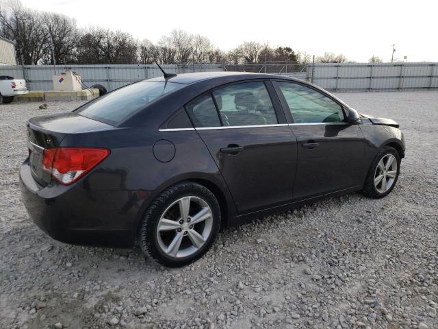 1G1PE5SB9E7375291 - 2014 CHEVROLET CRUZE LT BLACK photo 3