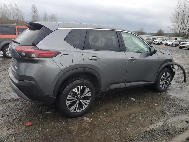 5N1AT3BB7MC762835 - 2021 NISSAN ROGUE SV GRAY photo 3