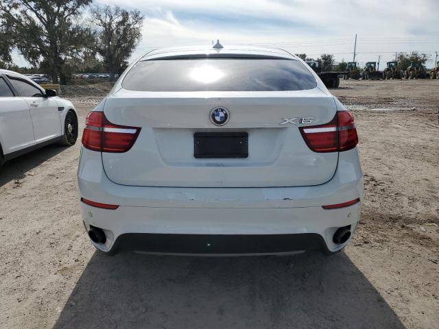 5UXFG2C5XDL784683 - 2013 BMW X6 XDRIVE35I WHITE photo 6