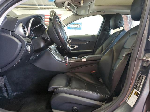 55SWF4KB9HU186969 - 2017 MERCEDES-BENZ C 300 4MATIC GRAY photo 7