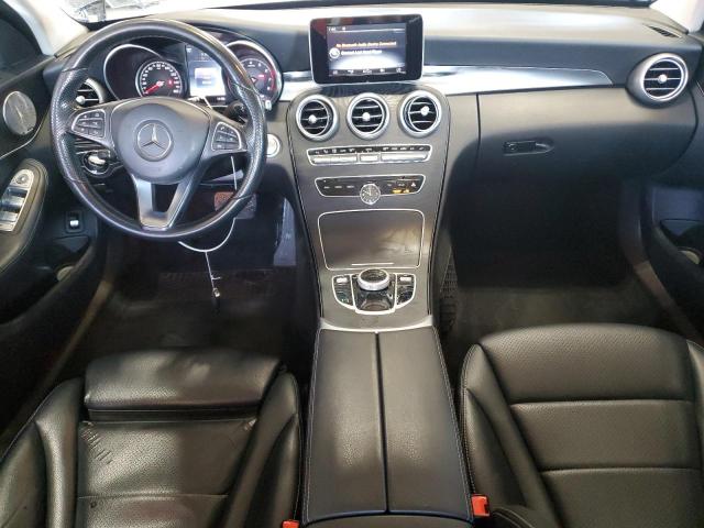 55SWF4KB9HU186969 - 2017 MERCEDES-BENZ C 300 4MATIC GRAY photo 8