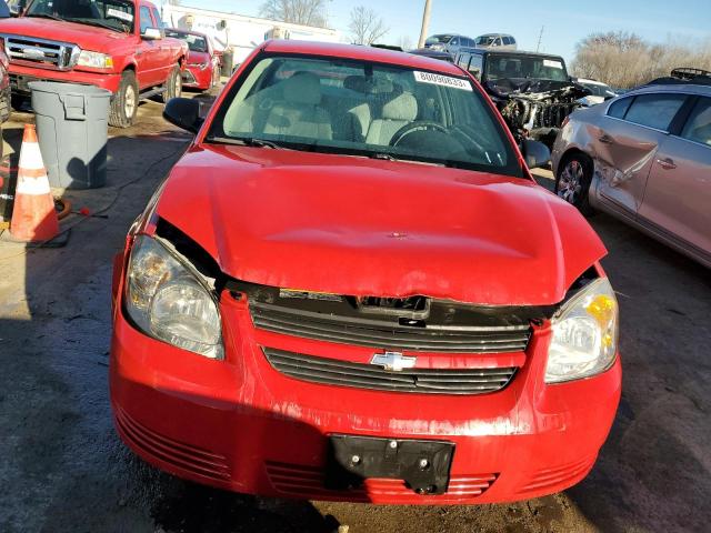 1G1AS18H597258820 - 2009 CHEVROLET COBALT LS RED photo 5