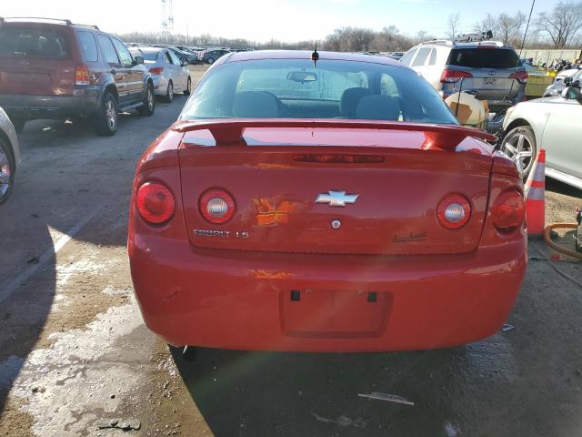 1G1AS18H597258820 - 2009 CHEVROLET COBALT LS RED photo 6