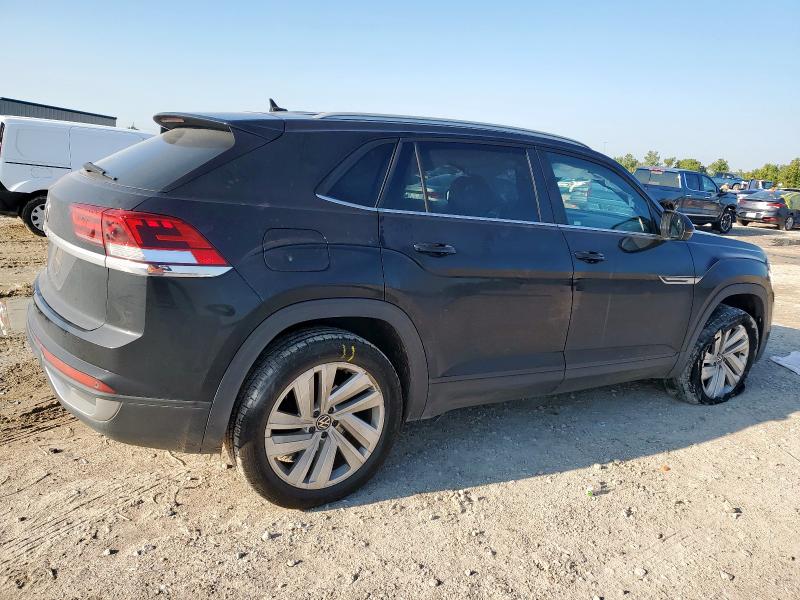 1V2WC2CA7MC207053 - 2021 VOLKSWAGEN ATLAS CROS SE Noir photo 3