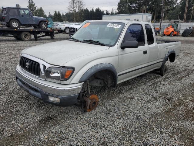 5TESM92N54Z408073 - 2004 TOYOTA TACOMA XTRACAB PRERUNNER SILVER photo 1