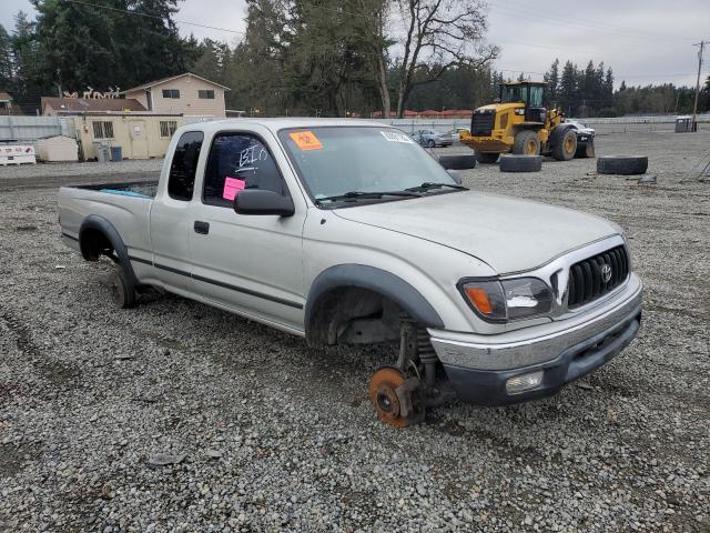 5TESM92N54Z408073 - 2004 TOYOTA TACOMA XTRACAB PRERUNNER SILVER photo 4