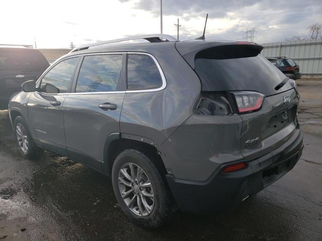 1C4PJMMX2MD174886 - 2021 JEEP CHEROKEE LATITUDE LUX GRAY photo 2