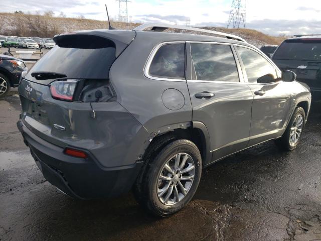 1C4PJMMX2MD174886 - 2021 JEEP CHEROKEE LATITUDE LUX GRAY photo 3