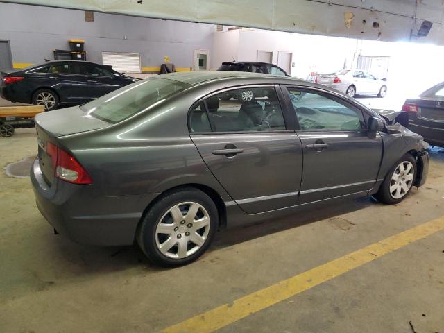 2HGFA1F52AH543476 - 2010 HONDA CIVIC LX GRAY photo 3