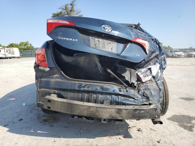 2T1BURHE4JC063675 - 2018 TOYOTA COROLLA L BLACK photo 6