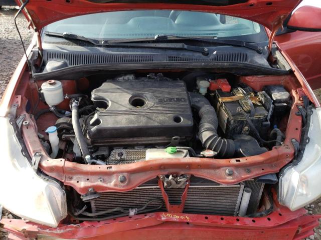 JS2YB413185101646 - 2008 SUZUKI SX4 BASE ORANGE photo 11