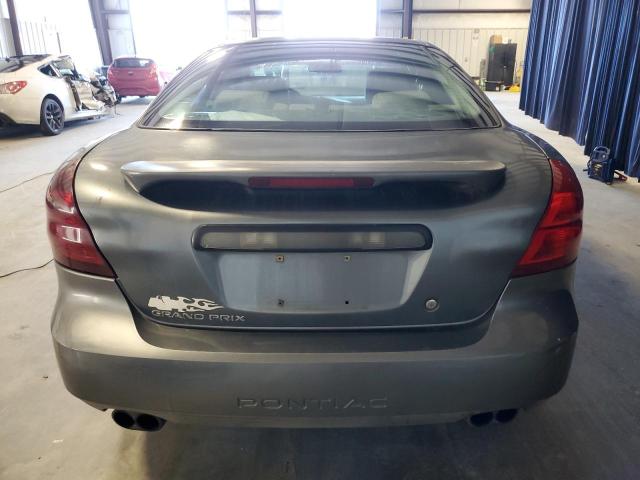 2G2WP542041368630 - 2004 PONTIAC GRAND PRIX GT GRAY photo 6