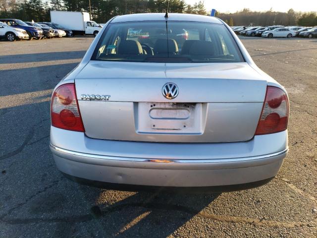 WVWPD63B34E271064 - 2004 VOLKSWAGEN PASSAT GLS SILVER photo 6