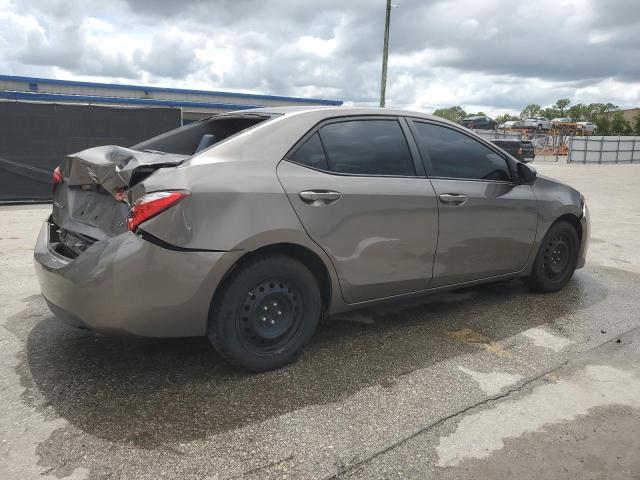 2T1BURHE3JC112350 - 2018 TOYOTA COROLLA L GRAY photo 3