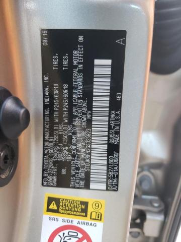 5TDJKRFH2GS325823 - 2016 TOYOTA HIGHLANDER XLE SILVER photo 13