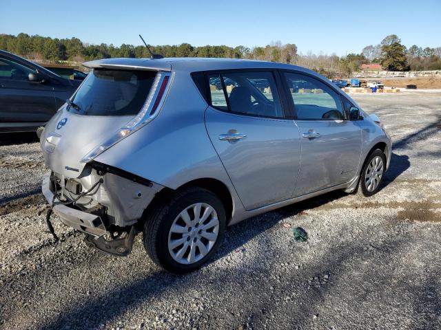 1N4AZ0CPXFC320443 - 2015 NISSAN LEAF S SILVER photo 3