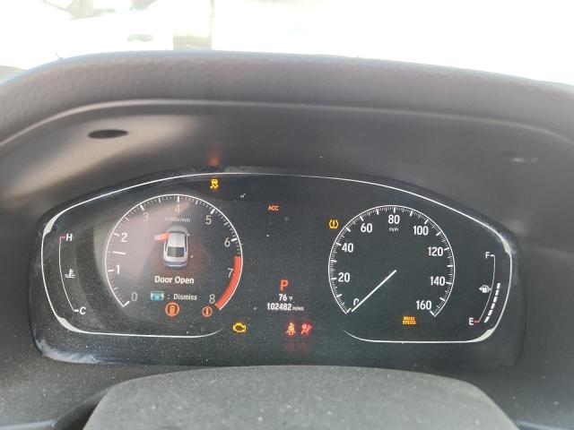 1HGCV1F55JA168673 - 2018 HONDA ACCORD EXL ვერცხლისფერი ფოტო 9