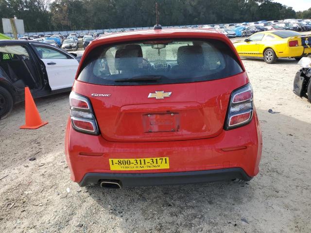 1G1JG6SB8L4130065 - 2020 CHEVROLET SONIC RED photo 6