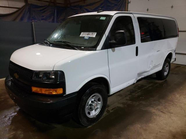 1GAZGLFP3P1222229 - 2023 CHEVROLET EXPRESS G3 LS WHITE photo 1