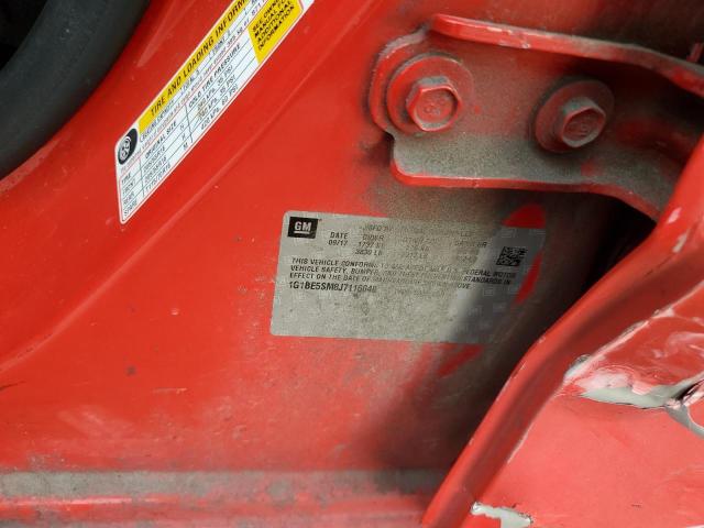 1G1BE5SM8J7116040 - 2018 CHEVROLET CRUZE LT 红色 照片 12