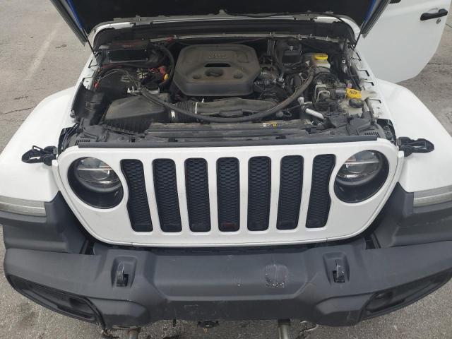 1C4HJXEN7KW686194 - 2019 JEEP WRANGLER UNLIMITED SAHARA 白色 照片 12