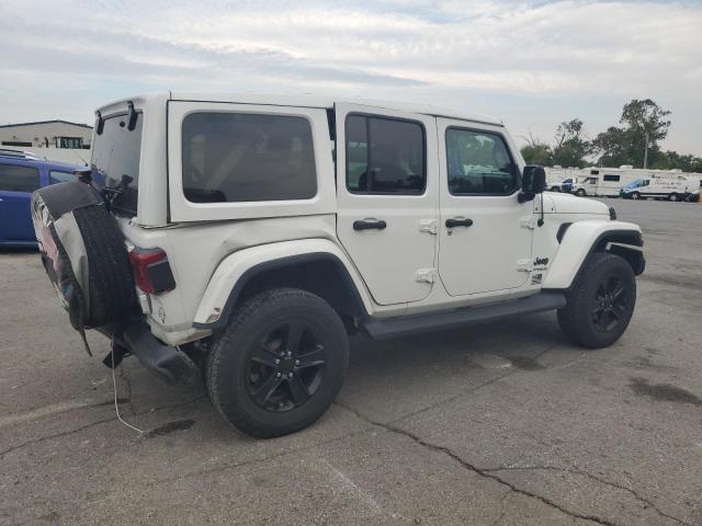 1C4HJXEN7KW686194 - 2019 JEEP WRANGLER UNLIMITED SAHARA 白色 照片 3