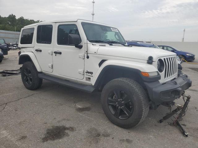 1C4HJXEN7KW686194 - 2019 JEEP WRANGLER UNLIMITED SAHARA 白色 照片 4