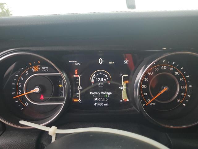 1C4HJXEN7KW686194 - 2019 JEEP WRANGLER UNLIMITED SAHARA 白色 照片 9