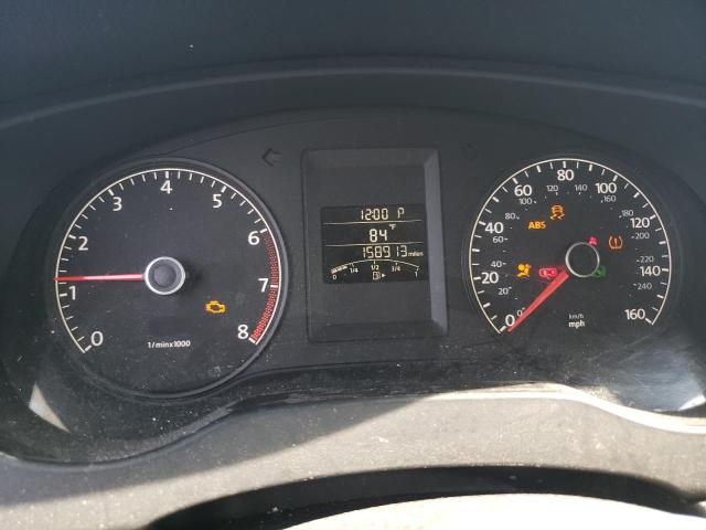 3VW2K7AJ1EM224575 - 2014 VOLKSWAGEN JETTA BASE GRAY photo 9