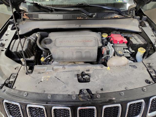 3C4NJDBB4KT801013 - 2019 JEEP COMPASS LATITUDE Կանաչ լուսանկար 12
