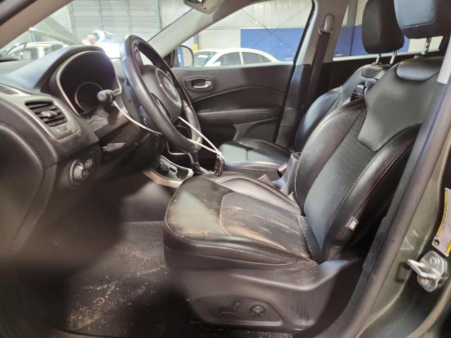 3C4NJDBB4KT801013 - 2019 JEEP COMPASS LATITUDE Կանաչ լուսանկար 7