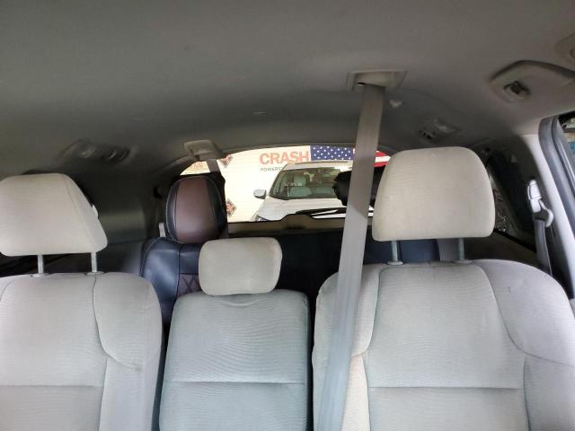 5FNRL5H45BB034958 - 2011 HONDA ODYSSEY EX SILVER photo 10