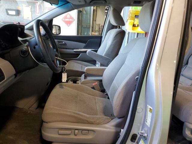 5FNRL5H45BB034958 - 2011 HONDA ODYSSEY EX SILVER photo 7