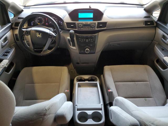 5FNRL5H45BB034958 - 2011 HONDA ODYSSEY EX SILVER photo 8