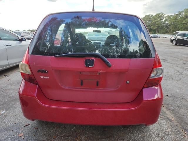 JHMGD38478S020711 - 2008 HONDA FIT 红色 照片 6