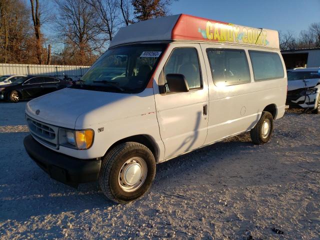 1FTRE14L62HA65541 - 2002 FORD ECONOLINE E150 VAN WHITE photo 1