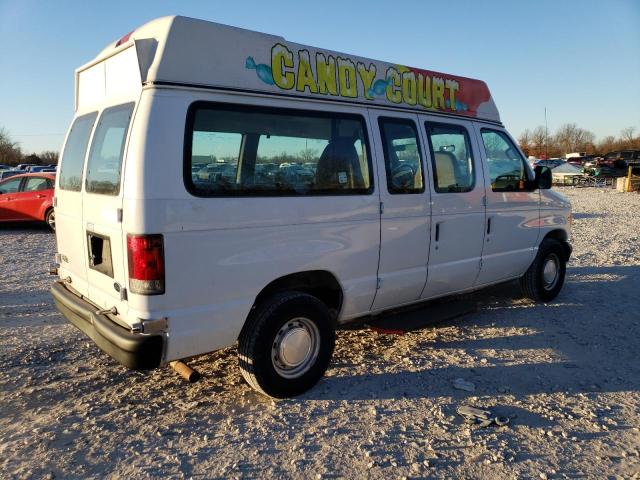 1FTRE14L62HA65541 - 2002 FORD ECONOLINE E150 VAN WHITE photo 3