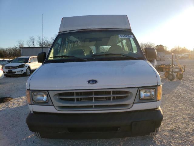 1FTRE14L62HA65541 - 2002 FORD ECONOLINE E150 VAN WHITE photo 5