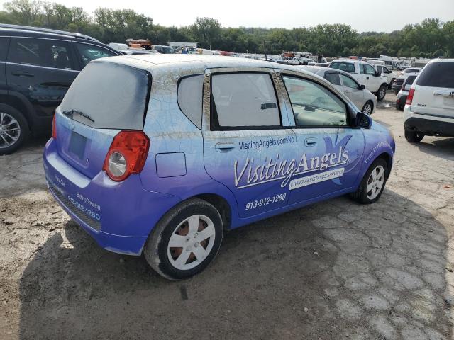KL1TD6DE8AB085080 - 2010 CHEVROLET AVEO LS BLUE photo 3