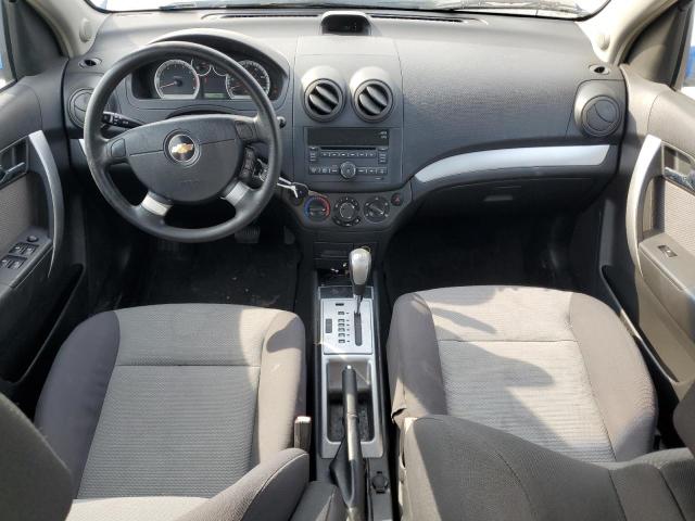 KL1TD6DE8AB085080 - 2010 CHEVROLET AVEO LS BLUE photo 8