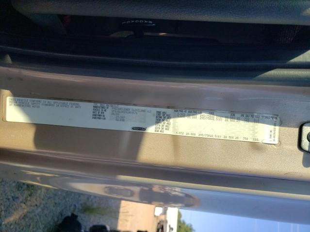 1FUJGLCK39LAE8576 - 2009 FREIGHTLINER CASCADIA 1 SILVER photo 10