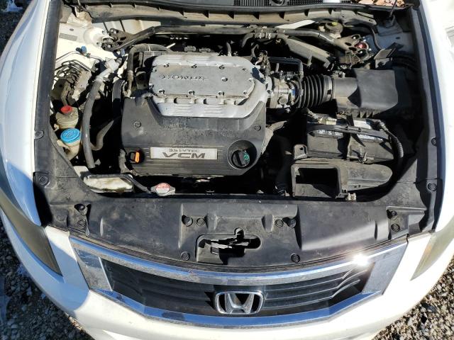 1HGCP36858A025734 - 2008 HONDA ACCORD EXL WHITE photo 11