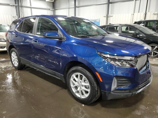 3GNAXUEG8PS124850 - 2023 CHEVROLET EQUINOX LT BLUE photo 4